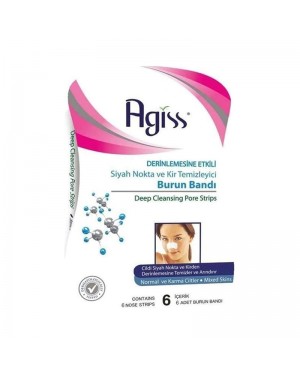 Siyah Noktaları Çıkarmak için Burun Temizleme Gözenek Şeritleri, 6 Şerit Siyah Noktaları Çıkarmak için Burun Temizleme Gözenek Şeritleri, 6 Şerit