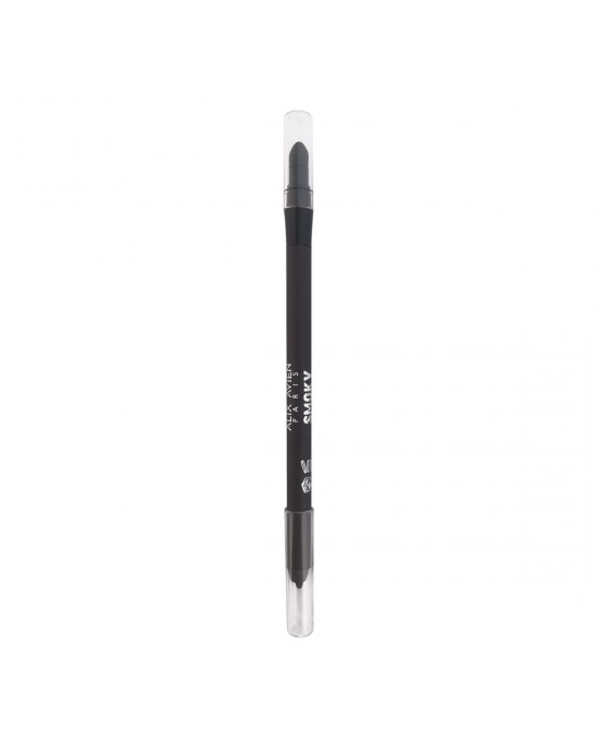 Alix Avien Eyeliner Pencil, Smoky Taupe, Eyeliner Pencil with Blending Tip, Brown