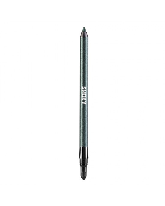 Alix Avien Eyeliner Pencil, Smoky Taupe, Eyeliner Pencil with Blending Tip, Dark Green