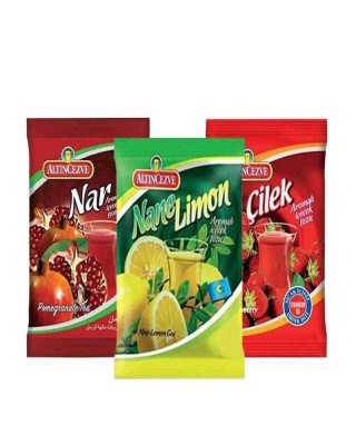 Üstün Çay Paketi - Pomegranate, Nane Limon ve Çilek Aromalı