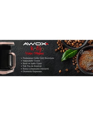 Awox Kafija Turkish Coffee Maker, Turkish Coffee Machines, coffe maker,Espresso makers, Best home espresso machine,Small coffee maker