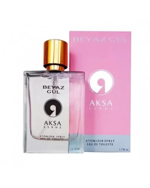 White Rose Perfume, Turkish Women's Perfume, Essence Fragrance For Women, Free-Alcohol Essential Oil, BEYAZ GÜL Perfume, 50ml Spray