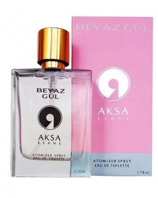 عطر الوردة البيضاء, عطور تركية, عطر نسائي تركي, أسانس العطر الأصلي, زيت عطري بدون كحول, بخاخ 50مل