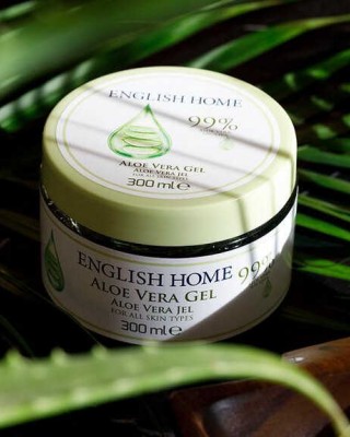 جل الصبار الاصلي 99% من English Home, جل الصبار النقي مع فيتامين E, جل الالوفيرا في تركيا, 300 مل