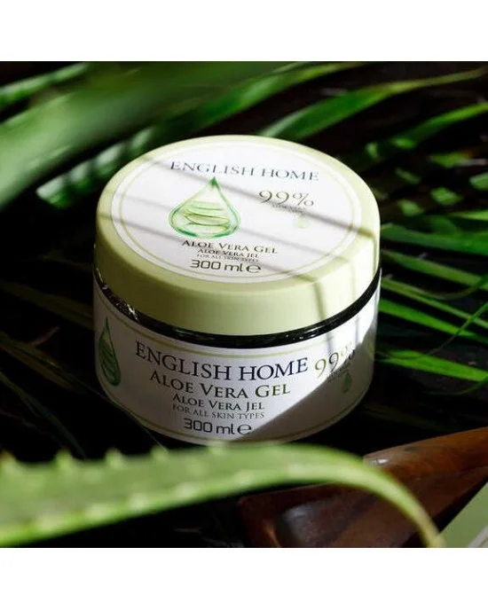 StyleTurk, English Home Aloe Vera Gel 99%, Original Pure Aloe Vera Gel with  Vitamin E, 300 ml