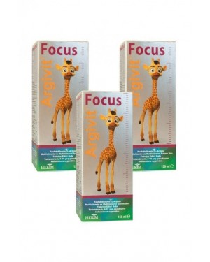 شراب أرجيفيت فوكس Argivit Focus, عرض 3 علب بسعة 150 مل - مكمل غذائي متعدد الفيتامينات للأطفال, زيادة طول الاطفال والتغلب على قصر القامة, دعم التركيز الذهني والمناعة شراب أرجيفيت فوكس Argivit Focus, عرض 3 علب بسعة 150 مل - مكمل غذائي متعدد الفيتامينات للأطفال, زيادة طول الاطفال والتغلب على قصر القامة, دعم التركيز الذهني والمناعة
