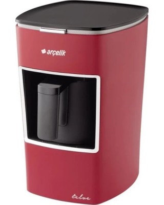 Arcelik 3300 Red Ground Turkish Coffee Maker, Turkish Coffee Machines, coffe maker,Espresso makers, Best home espresso machine,Small coffee maker