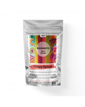 Crispy Spices by BAHARATO, A Symphony of Oriental, Turkish, and Arabic Flavors for Culinary Excellence, 50 GR Crispy Spices by BAHARATO, A Symphony of Oriental, Turkish, and Arabic Flavors for Culinary Excellence, 50 GR