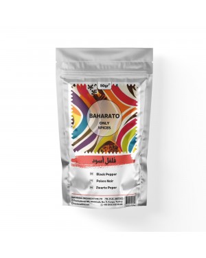 Unlock the Richness of Flavor with BAHARATO's Ground Black Pepper, 50 GR  Unlock the Richness of Flavor with BAHARATO's Ground Black Pepper, 50 GR