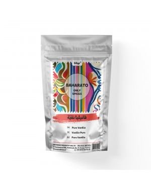 Flavorful Mastery, Unlock Culinary Excellence with BAHARATO's Pure Vanilla, 50 GR Flavorful Mastery, Unlock Culinary Excellence with BAHARATO's Pure Vanilla, 50 GR