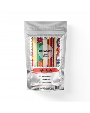 Sweet Paprika - A Symphony of Oriental Flavors, BAHARATO, 50 GR Sweet Paprika - A Symphony of Oriental Flavors, BAHARATO, 50 GR