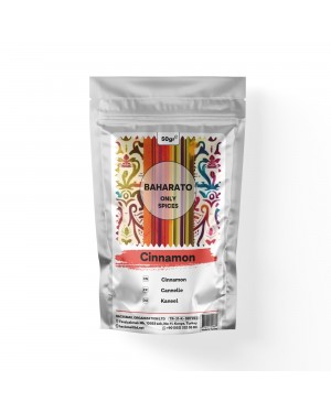 BAHARATO's Premium Ground Cinnamon, Discover Culinary Excellence, 50 GR  BAHARATO's Premium Ground Cinnamon, Discover Culinary Excellence, 50 GR