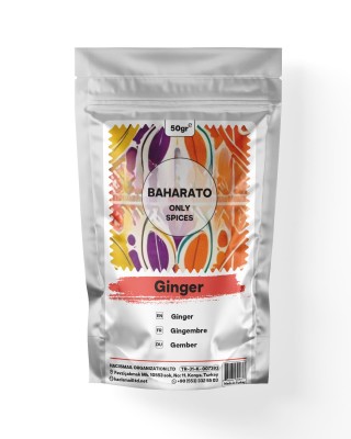 اكتشف إبداعك في الطهي مع الزنجبيل المطحون الفاخر من باهاراتو, 50 غرام