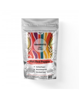 Hot Red Pepper Powder, Pure and Spicy Oriental Delight, BAHARATO, 50 GR Hot Red Pepper Powder, Pure and Spicy Oriental Delight, BAHARATO, 50 GR