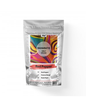 Red Pepper Powder - Authentic Oriental Spice for Culinary Excellence, BAHARATO, 50 GR Red Pepper Powder - Authentic Oriental Spice for Culinary Excellence, BAHARATO, 50 GR