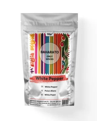 فلفل أبيض مطحون من باهاراتو, لحظة لذيذة في عالم الطهي, 50 غرام
