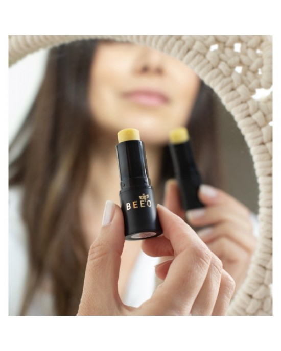 Natural Lip Balm Propolis Extract & Raw Honey & Natural Oils Lip Balm, 100% Natural for Peeling Chapped Cracked Dry Lips