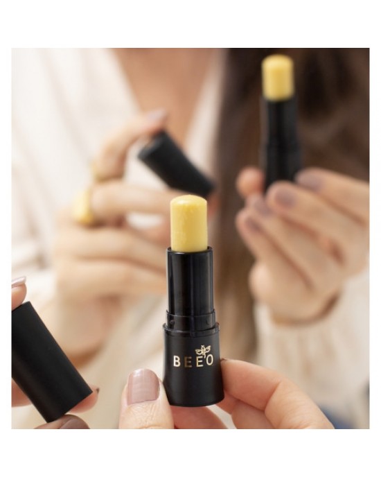 Natural Lip Balm Propolis Extract & Raw Honey & Natural Oils Lip Balm, 100% Natural for Peeling Chapped Cracked Dry Lips