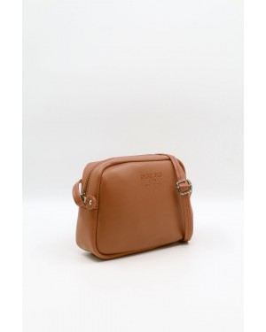 Women's Handbag and Shoulder Bag, Mini Urban Crossbody Bag with Zippered Adjustable Strap, Brown Color Women's Handbag and Shoulder Bag, Mini Urban Crossbody Bag with Zippered Adjustable Strap, Brown Color