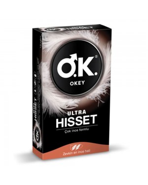 OKEY Ultra Feel Condoms - Premium Quality and Sensual Pleasure, 10 Pieces OKEY Ultra Feel Condoms - Premium Quality and Sensual Pleasure, 10 Pieces