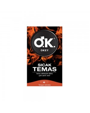 OKEY Sıcak Temas Condoms, Elevate Your Pleasure with Maximum Protection, 10 Pieces OKEY Sıcak Temas Condoms, Elevate Your Pleasure with Maximum Protection, 10 Pieces