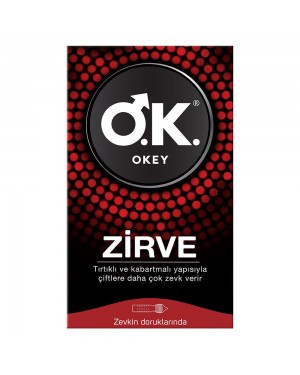 Experience Peak Pleasure with OKEY Summit Condoms - 100% Electronically Tested, Vanilla Flavour, 10 Pieces Experience Peak Pleasure with OKEY Summit Condoms - 100% Electronically Tested, Vanilla Flavour, 10 Pieces