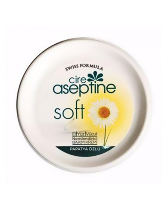 Swiss Formula Cire Aseptine Papatya Extract Moisturizer and Soft Cream, Paraben-Free, 300ml