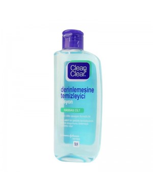 CLEAN & CLEAR Hassas Ciltler İçin Derin Temizleyici Losyon, Johnson & Johnson Losyon, 200ML CLEAN & CLEAR Hassas Ciltler İçin Derin Temizleyici Losyon, Johnson & Johnson Losyon, 200ML