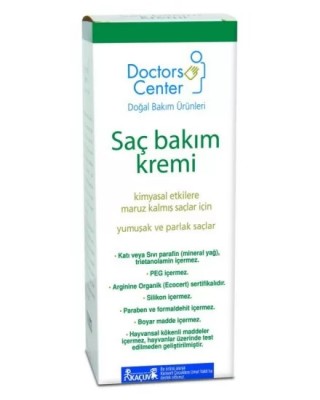 Saç Dökülmesine Karşı Keratin ve Arginin Kremi, Doktor Merkezi Grubu, 250ml