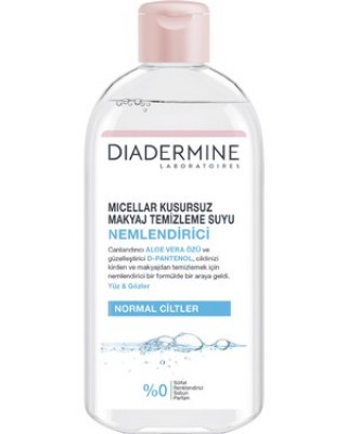 Diadermine Essentials Micellar Yüz ve Göz Makyajı Temizleyici, Aloe Vera Özlü ve D-Panthenol ile Temizleyici Su Makyaj Temizleyici, 400ml