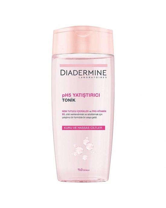 Diadermine PH5 Tonik, Tonik Losyon - Yüz Toniği - Cildi Yatıştırıcı ve Nemlendirici - Hassas Ciltler için, 200ml