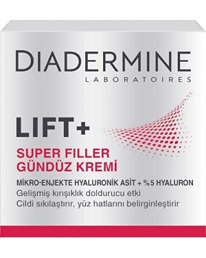 Diadermine Lift + Super Filler Yaşlanma Karşıtı Gündüz Bakım Kremi Cildinizi Tedavi Etmek İçin Hediye, 50ml Diadermine Lift + Super Filler Yaşlanma Karşıtı Gündüz Bakım Kremi Cildinizi Tedavi Etmek İçin Hediye, 50ml