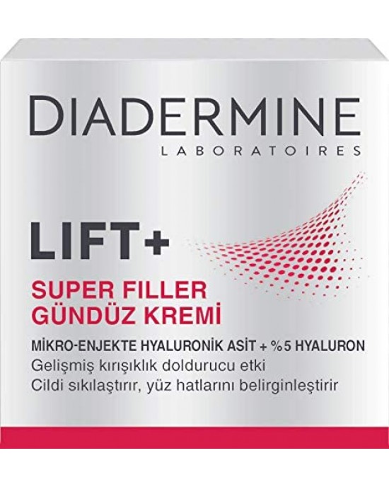 Diadermine Lift + Super Filler Anti-Age Day Care Cream Set Gift For Treatment Your Skin, 50ml