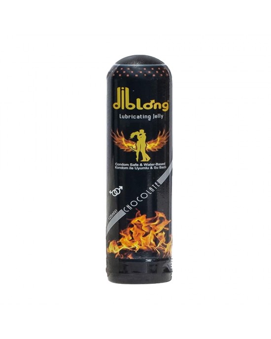 Diblong Jumbo Chocolate Flavored Sexual Lubricant Gel - 125 ml, Health Lubricant, Condom Compatible