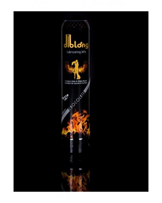 Diblong Jumbo Chocolate Flavored Sexual Lubricant Gel - 125 ml, Health Lubricant, Condom Compatible