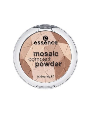 بودرة مضغوطة من اسنس, أفضل بودرة مضغوطة لتثبيت المكياج, بودرة كومباكت موزاييك مع لمعة,  تركيبة نباتية 100%, 10غ