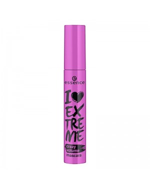 Essence Mascara, I Love Extreme Volume Mascara Crazy Volume, Black, Made in Italy, 12ml