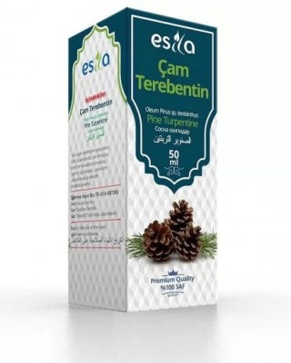 Türk Çamı Terebentin Yağı, %100 Saf Doğal Ürün, 50 ml
