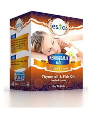 زيت السمك والزعتر, كريم عشبي,  كريم المساج, كريم العناية بالجسم,  210 مل