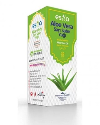 Aloe Vera Oil, Yellow Aloe Vera Oil, For Body, Skin And Hair Care, 20 ml