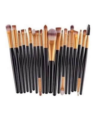 Makeup Brushes 20 PCs Makeup Brush Set, Synthetic Contour Concealers Foundation Powder Eye Shadows Makeup Brushes