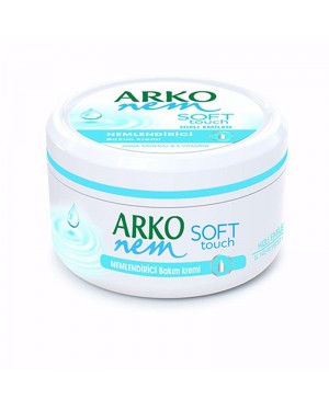 ARKO nem Soft Touch Aqua Mineral Cream with E Vitamin, Skin Smoothing and Nourishing Cream, 300ml