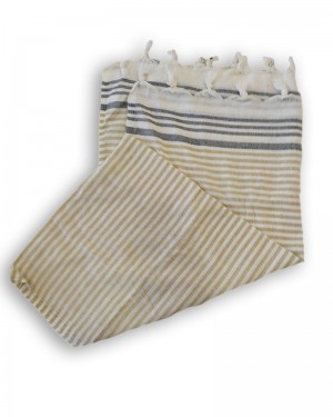 مئزر الشاطئ تركي يمكن لفه حول الخصر والتنزه على الشاطئ,  مصنوع من نسيج من الألياف القطنية 100%, 160*80 سم مئزر الشاطئ تركي يمكن لفه حول الخصر والتنزه على الشاطئ,  مصنوع من نسيج من الألياف القطنية 100%, 160*80 سم