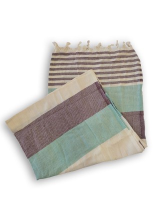 Türk Plaj Peştemali Bel Çevresine Sarılabilir %70 viskon ve %30  Pamuklu Kumaştan Yapılmış, 80*160 CM