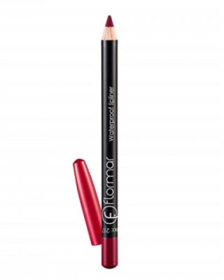 Flormar Lipliner, Suya Dayanıklı Dudak Kalemi, Dudakları Tanımlamak, Şekillendirmek ve Doldurmak için Zalim Olmayan Dudak Kalemi, Chic Crimson 217
