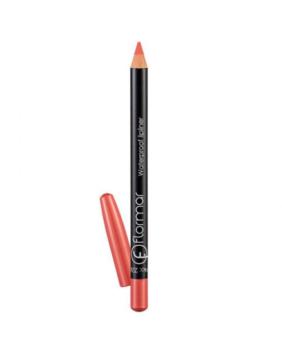 Flormar Lipliner, Waterproof Lip Liner, Cruelty-Free Lip Pencil to Define, Shape & Fill Lips, 24 ml, Color 226