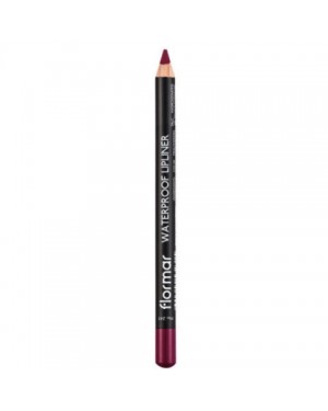 Flormar Lipliner, Waterproof Lip Liner, Cruelty-Free Lip Pencil to Define, Shape & Fill Lips, 24 ml, Sour Cherry 241