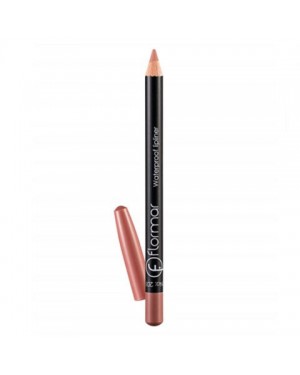 Flormar Lipliner, Waterproof Lip Liner, Cruelty-Free Lip Pencil to Define, Shape & Fill Lips, 24 ml, Naturally Nude 201