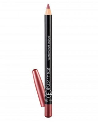 Flormar Lipliner, Waterproof Lip Liner, Cruelty-Free Lip Pencil to Define, Shape & Fill Lips, 24 ml, Subdued Pink 203