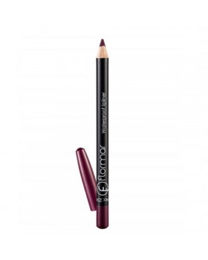 Flormar Lipliner, Waterproof Lip Liner, Cruelty-Free Lip Pencil to Define, Shape & Fill Lips, 24 ml, Saturated Bordeaux 224